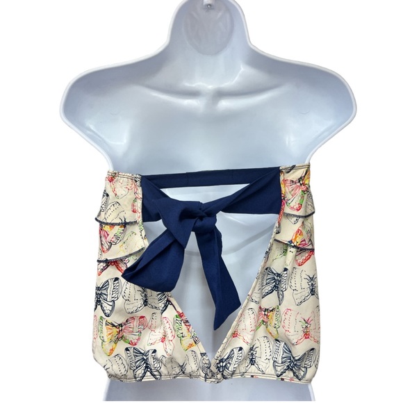 SzS Ocean Drive Butterfly Halter Top - Picture 5 of 6